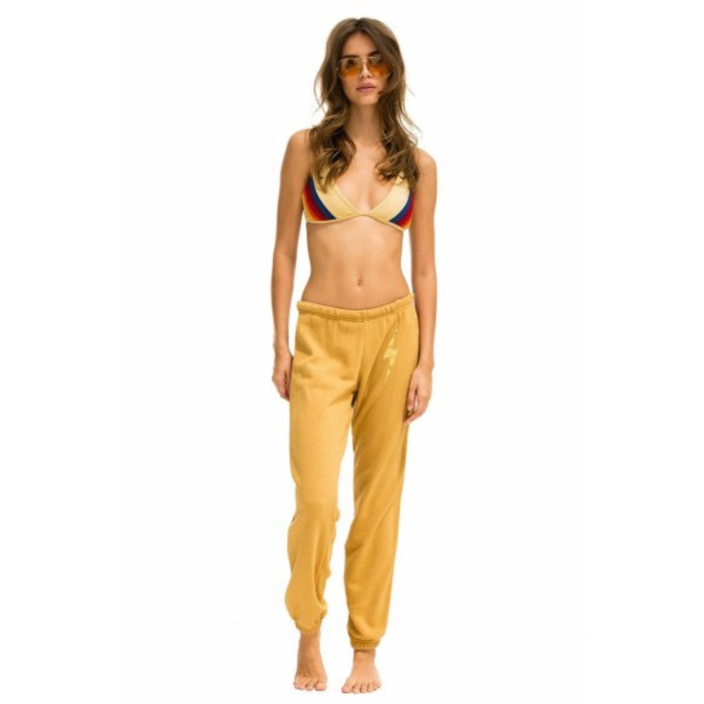 NEW - AVIATOR NATION SWEATPANTS NATION BOTTLEROCK SMALL